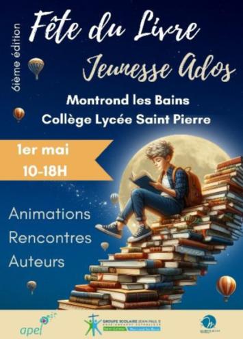 Fête du livre jeunesse de Montrond-les-Bains 