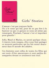 4è de couverture du livre Girls'stories de Catherine Ganz-Muller