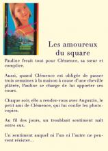 4è de couverture du livre  Les Amoureux du Square de Catherine Ganz-Muller